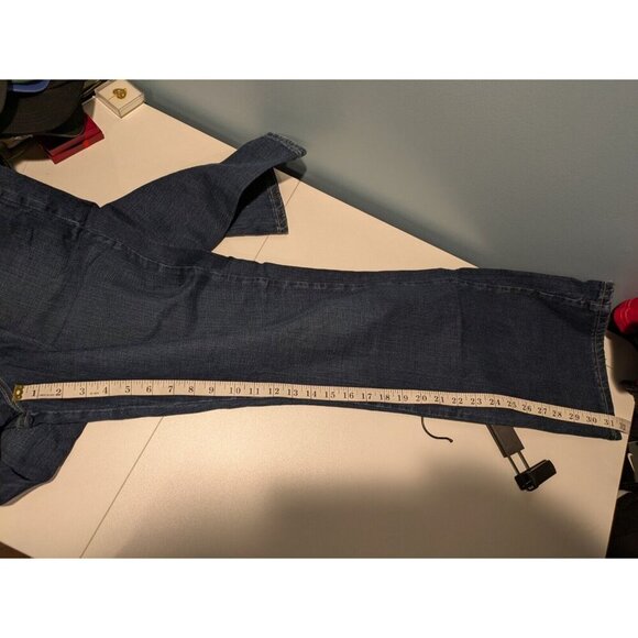 Lee Relaxed Bootcut Denim Jeans Women's 14M Dark Blue - Picture 11 of 14